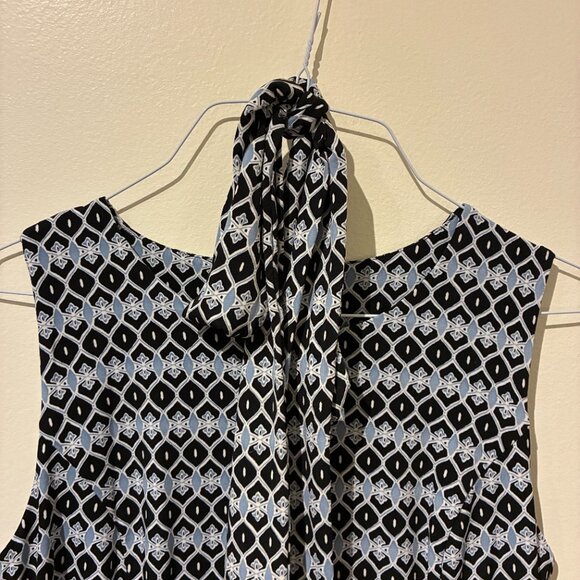 Charter Club Blue & White Sleeveless Dress - Women's XS - Picture 7 of 10